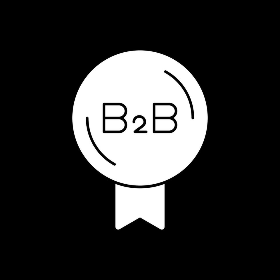 diseño de icono de vector b2b