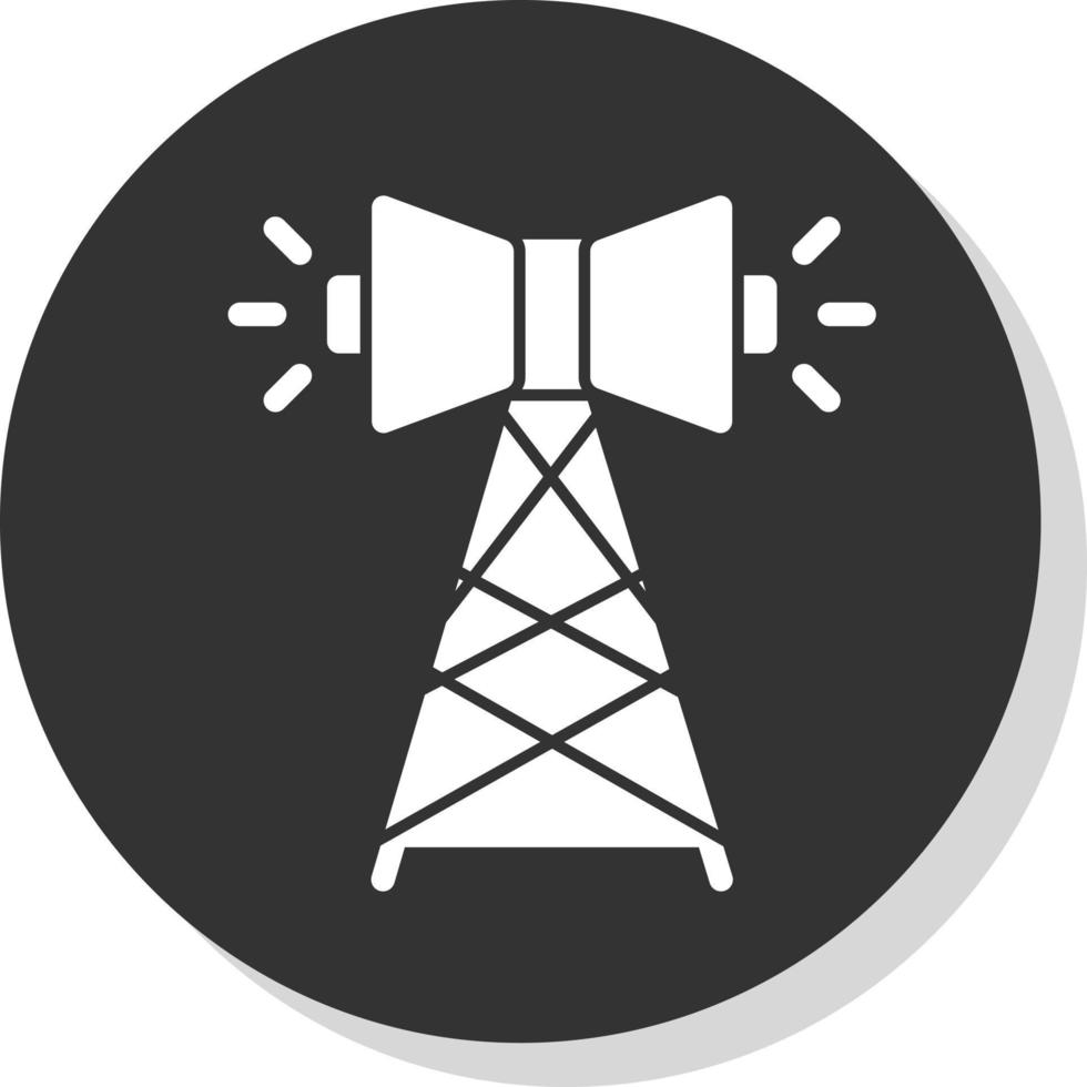 Radio Broadcast Vector Icon Design