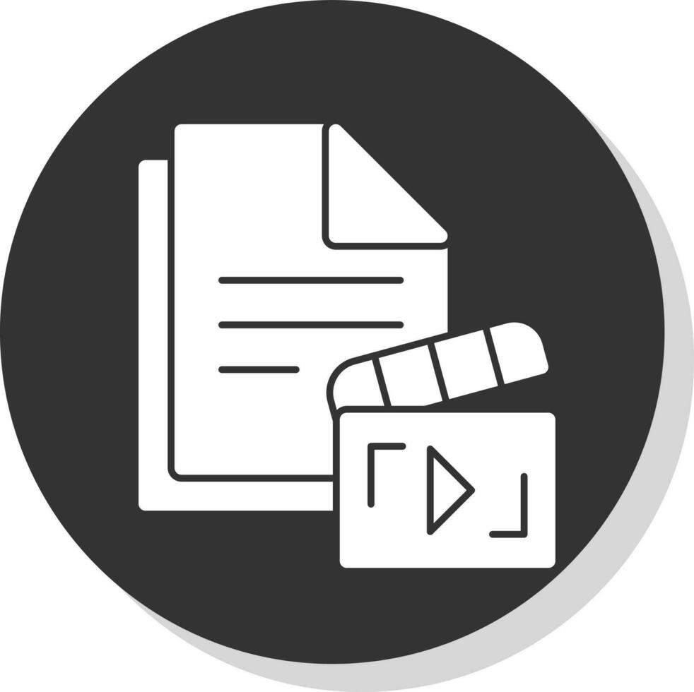 Scenario Vector Icon Design