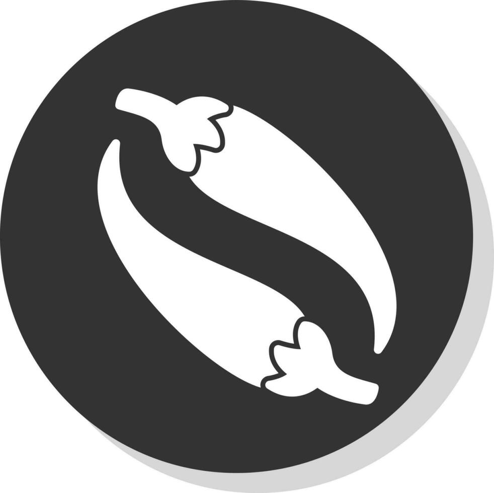 Chili Vector Icon Design