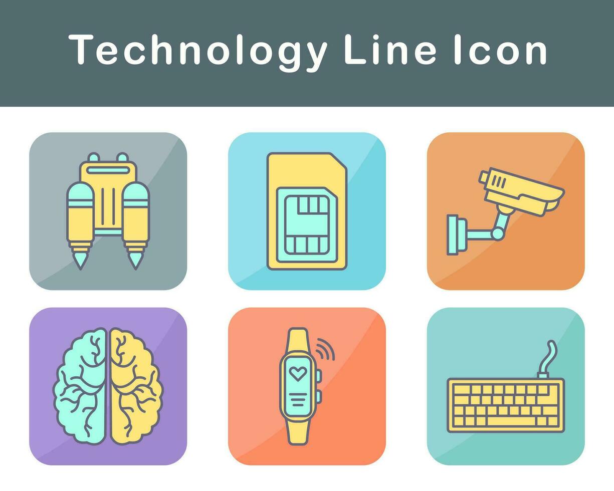 Technology Vector Icon Set