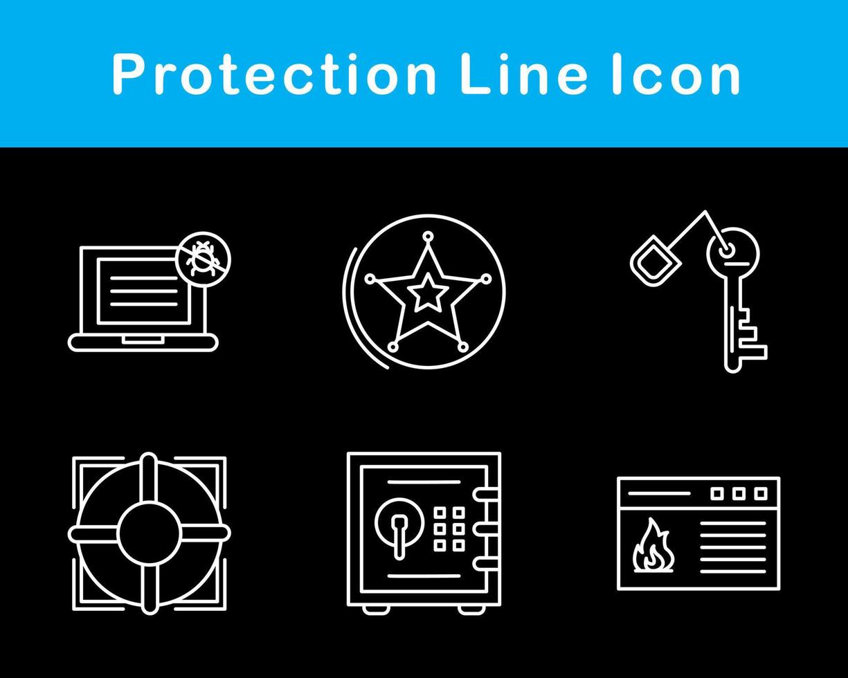 Protection Vector Icon Set