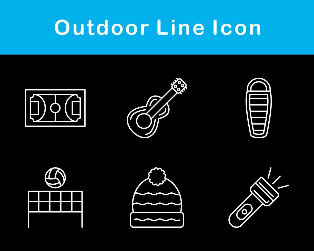 Outdoor Vector Icon Set