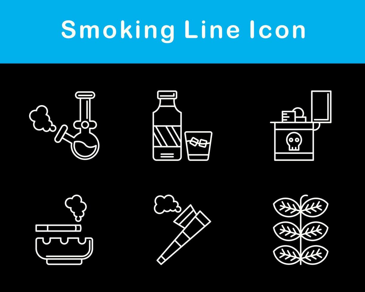 Smoking Vector Icon Set