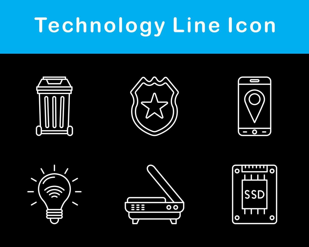 Technology Vector Icon Set