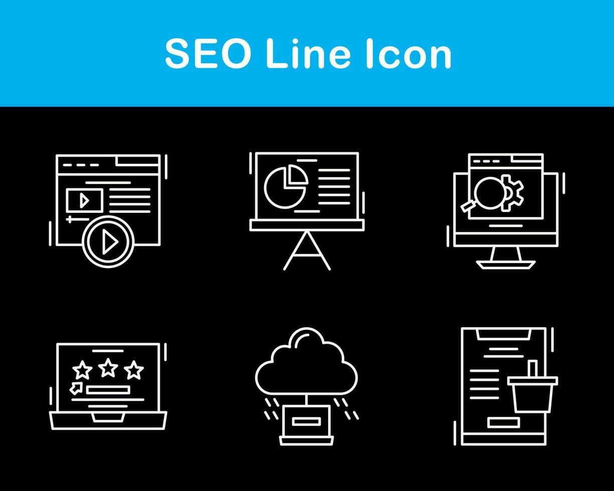 SEO Vector Icon Set