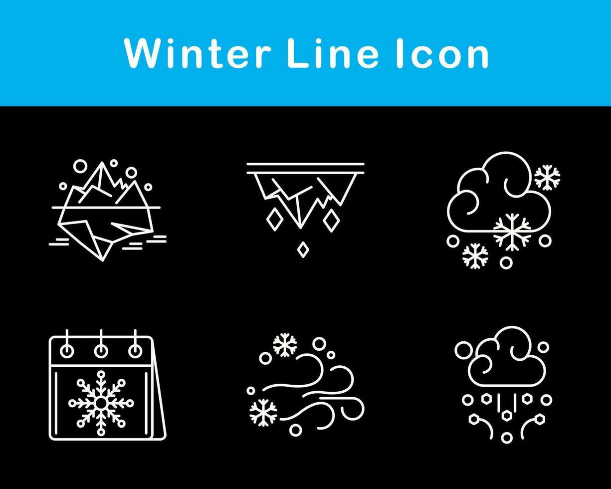 Winter Vector Icon Set