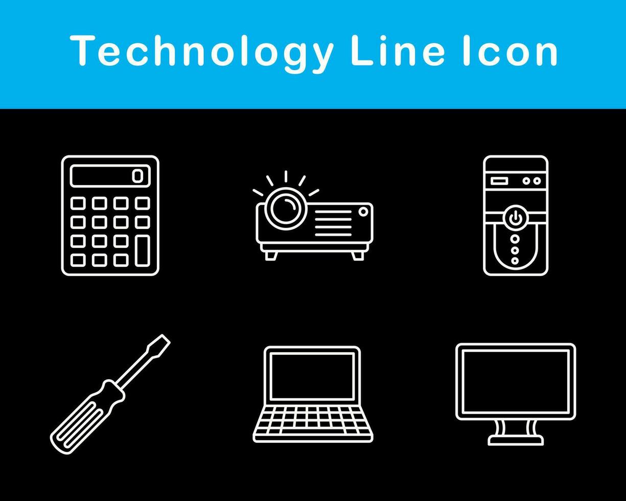 Technology Vector Icon Set