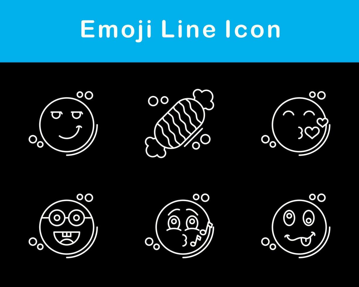 emoji vector icono conjunto