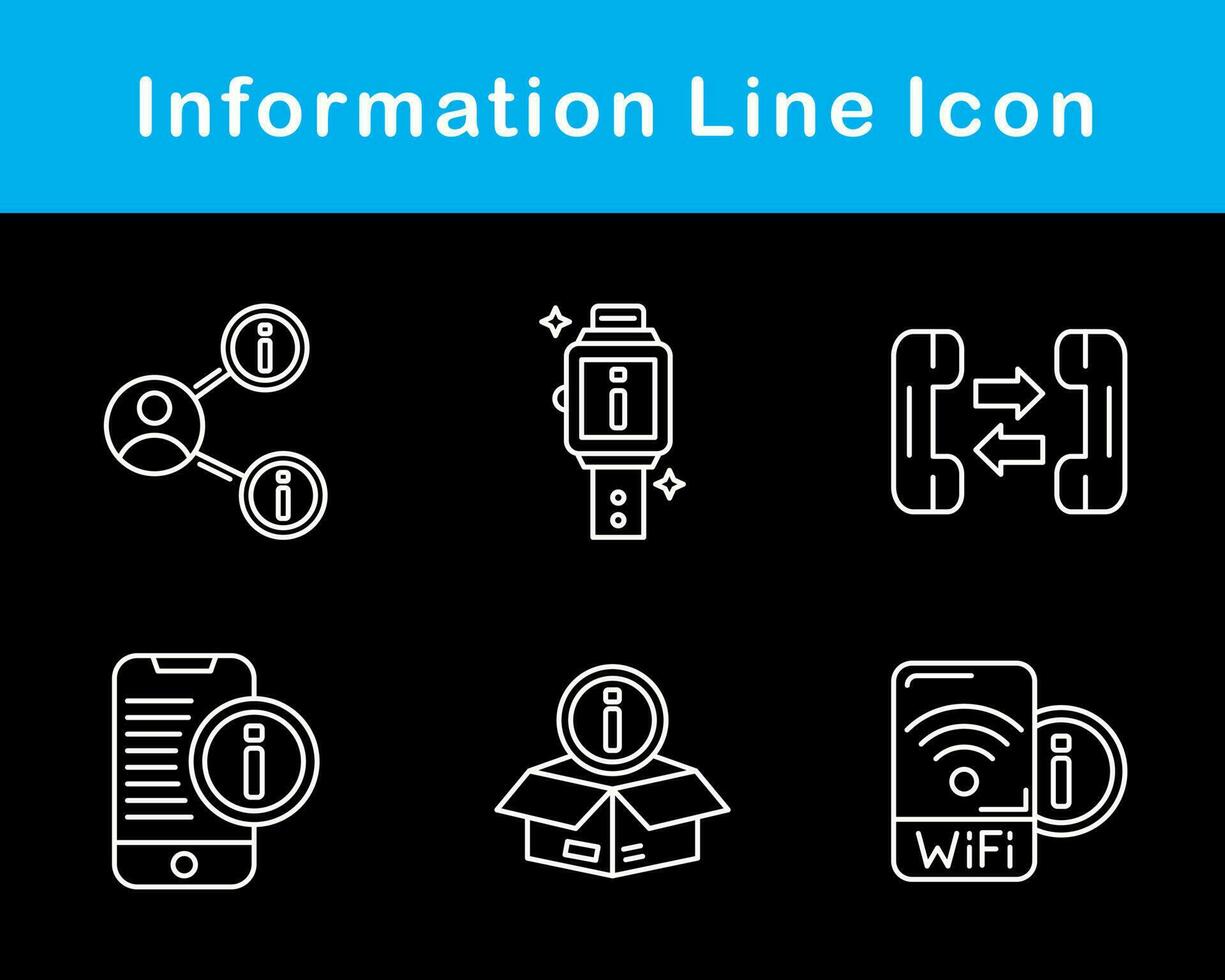 Information Vector Icon Set