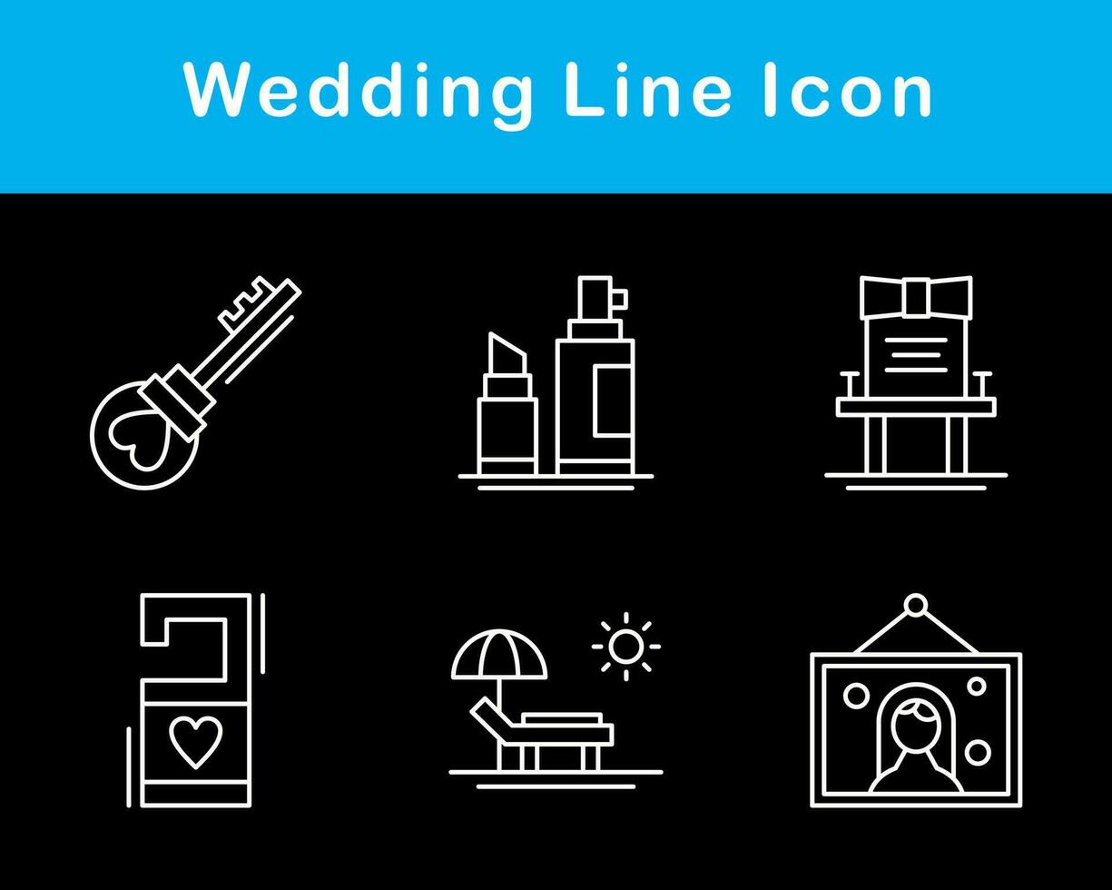 Wedding Vector Icon Set