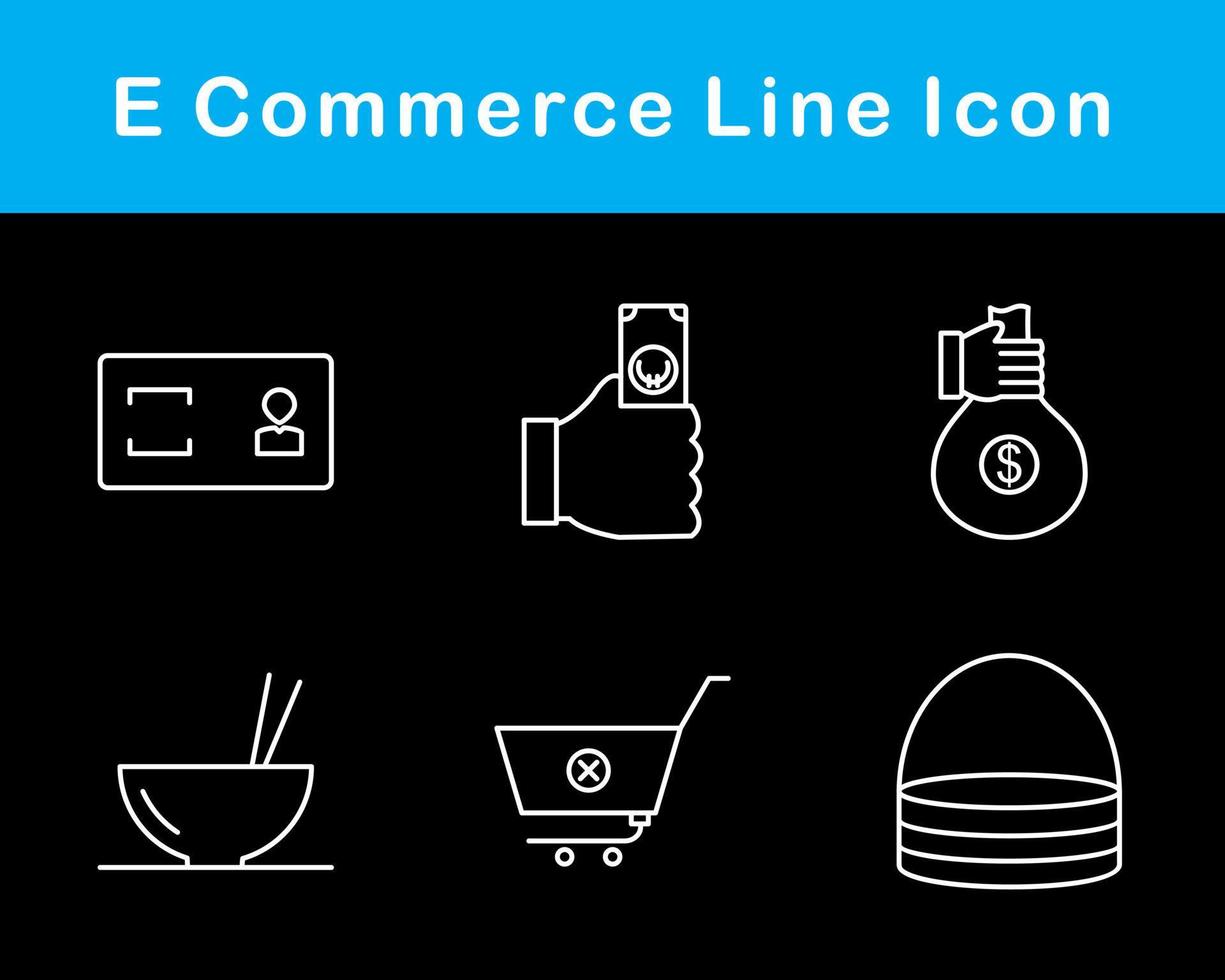 E Commerce Vector Icon Set