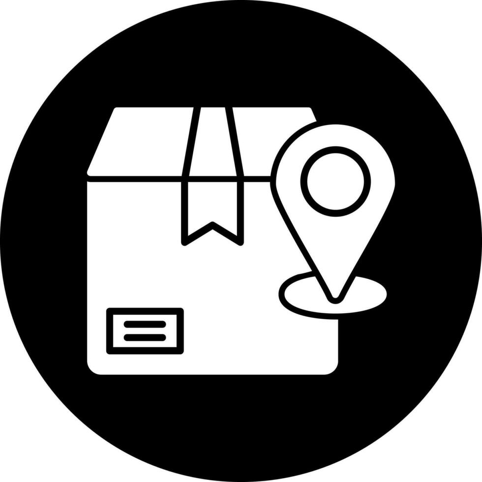 icono de vector de caja