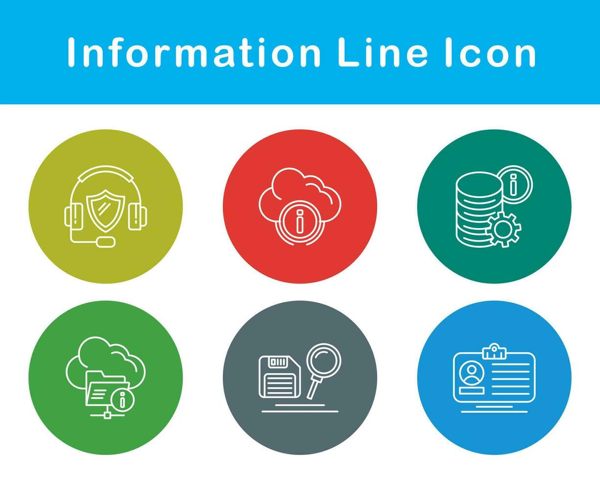 Information Vector Icon Set