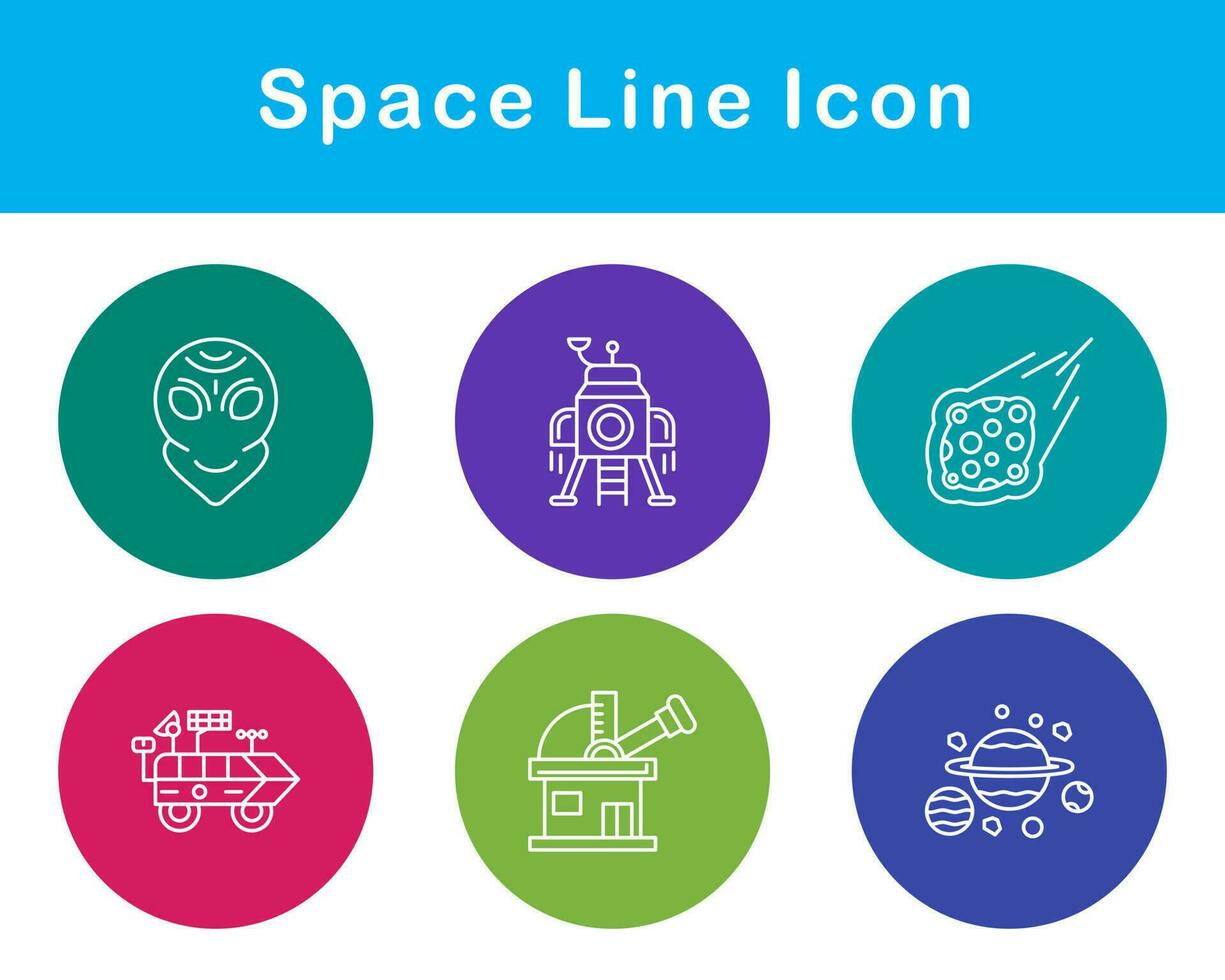 Space Vector Icon Set