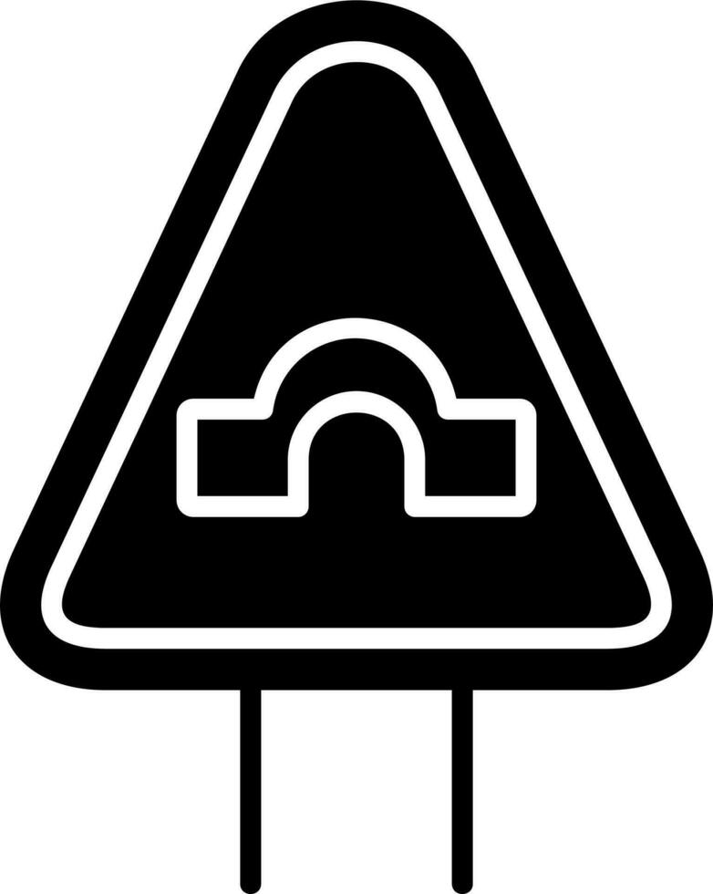 Bridge Road Vector Icon