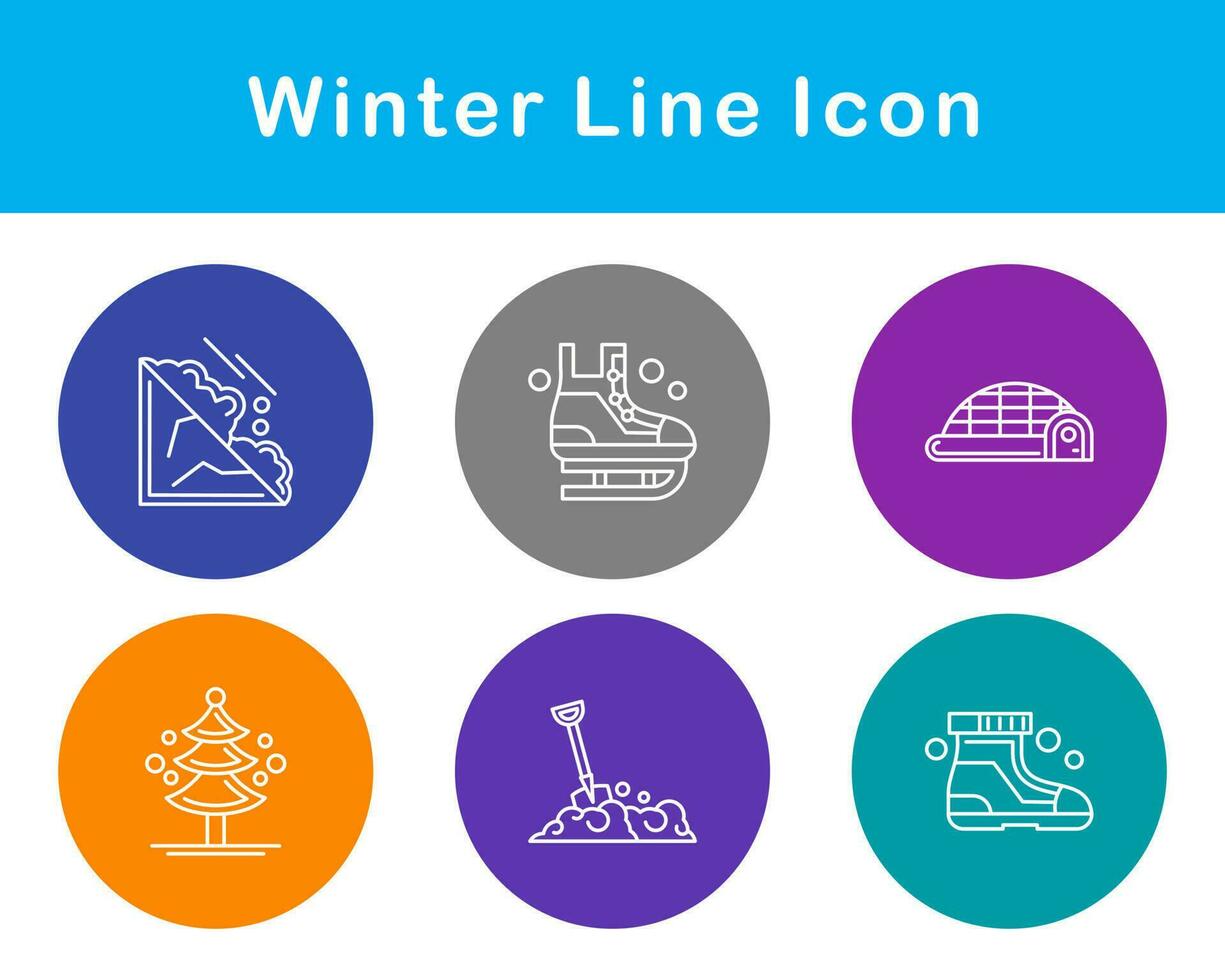 Winter Vector Icon Set