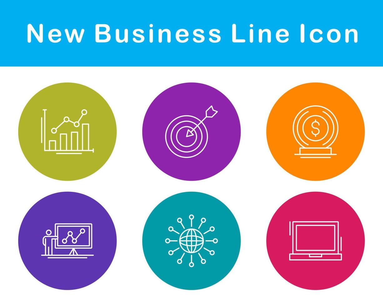 New Business Vector Icon Set