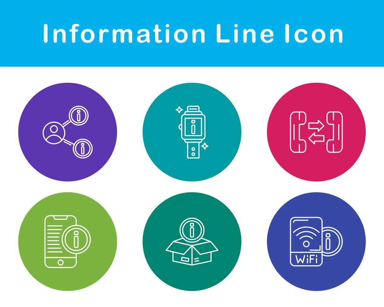 Information Vector Icon Set