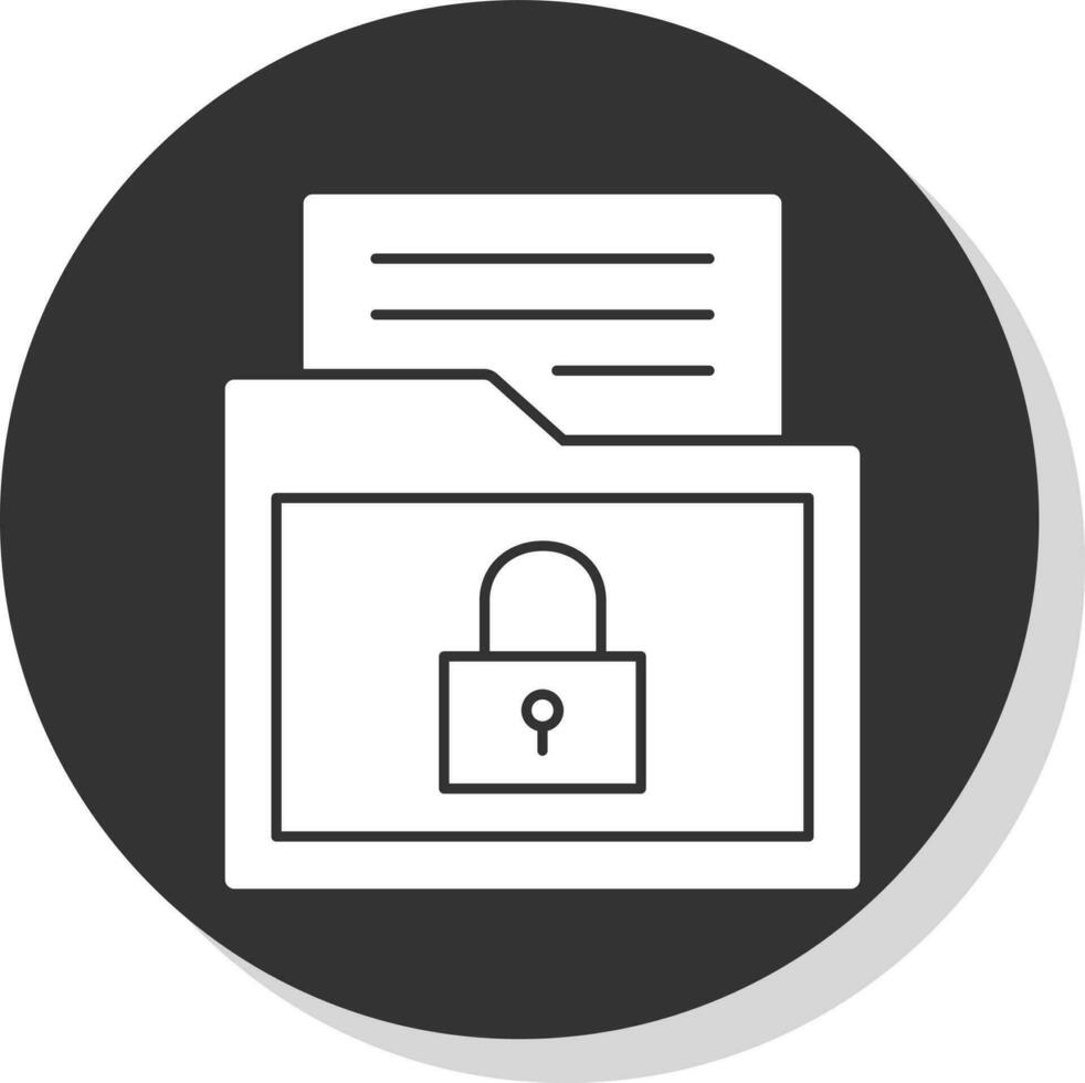 Encrypted Data Vector Icon Design