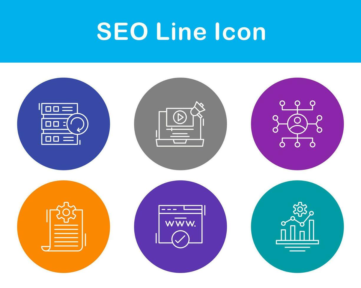 SEO Vector Icon Set