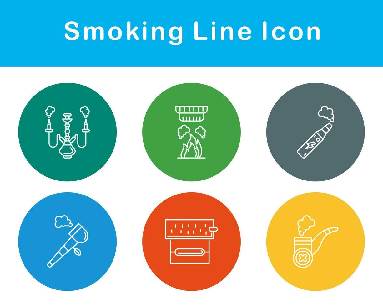 Smoking Vector Icon Set