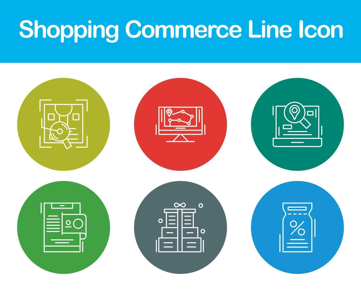 Shopping Commerce Vector Icon Set