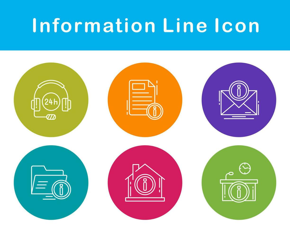 Information Vector Icon Set
