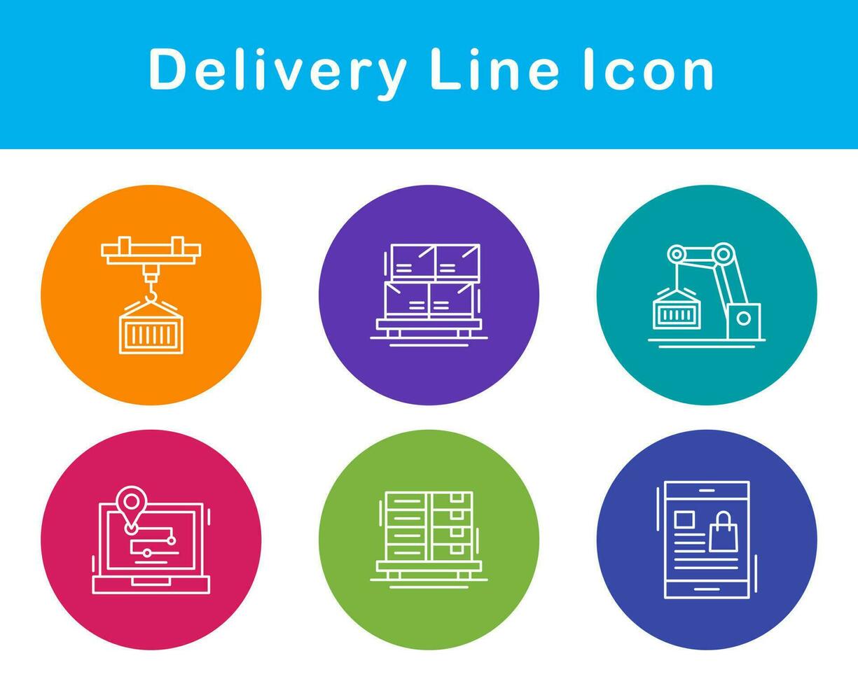 Delivery Vector Icon Set