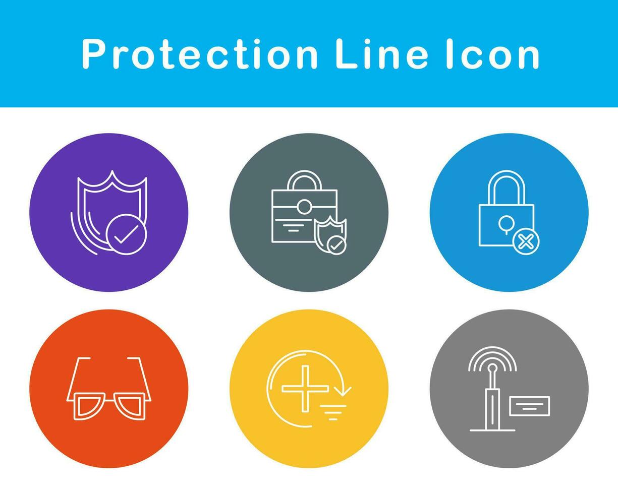 Protection Vector Icon Set