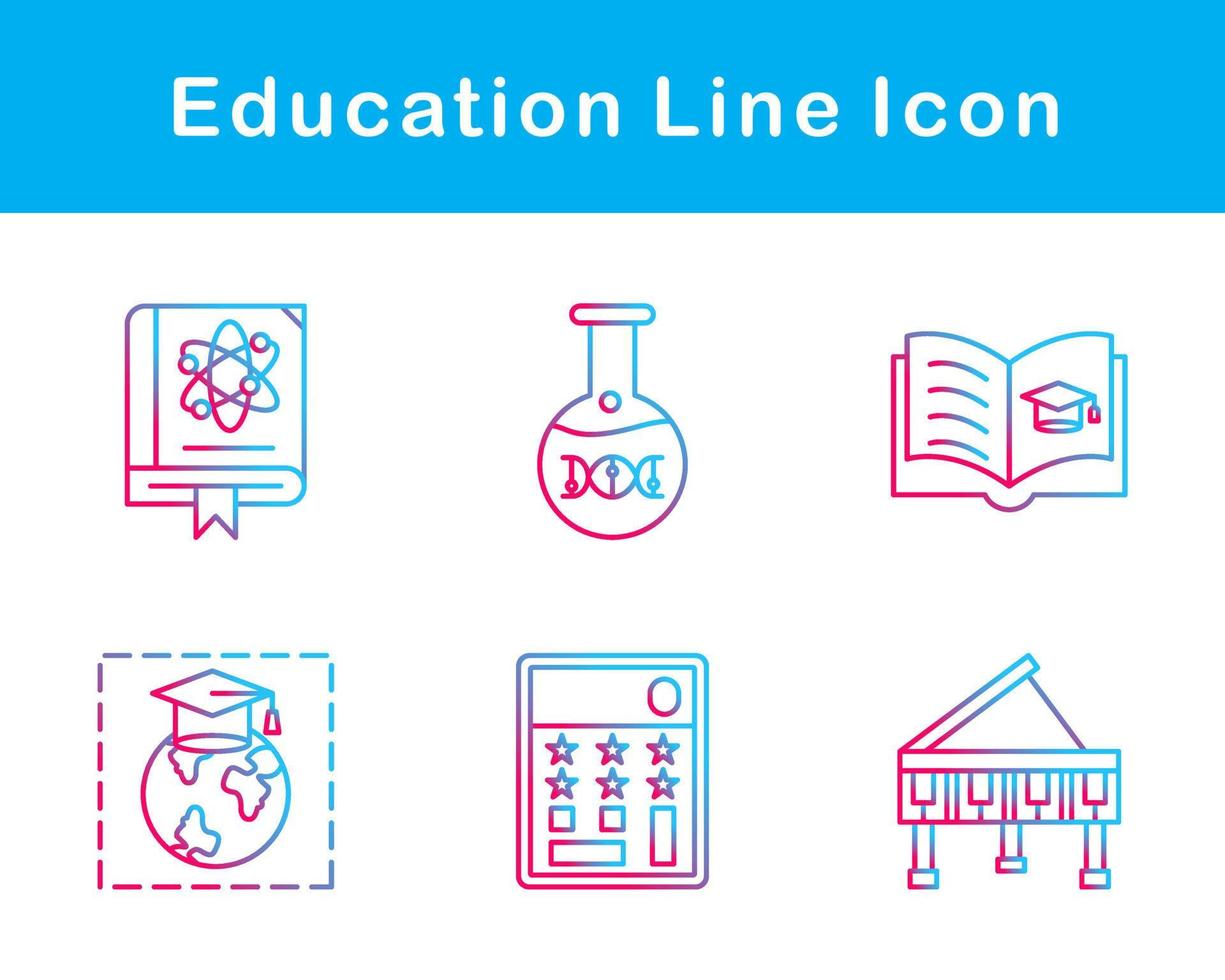 Education Vector Icon Set