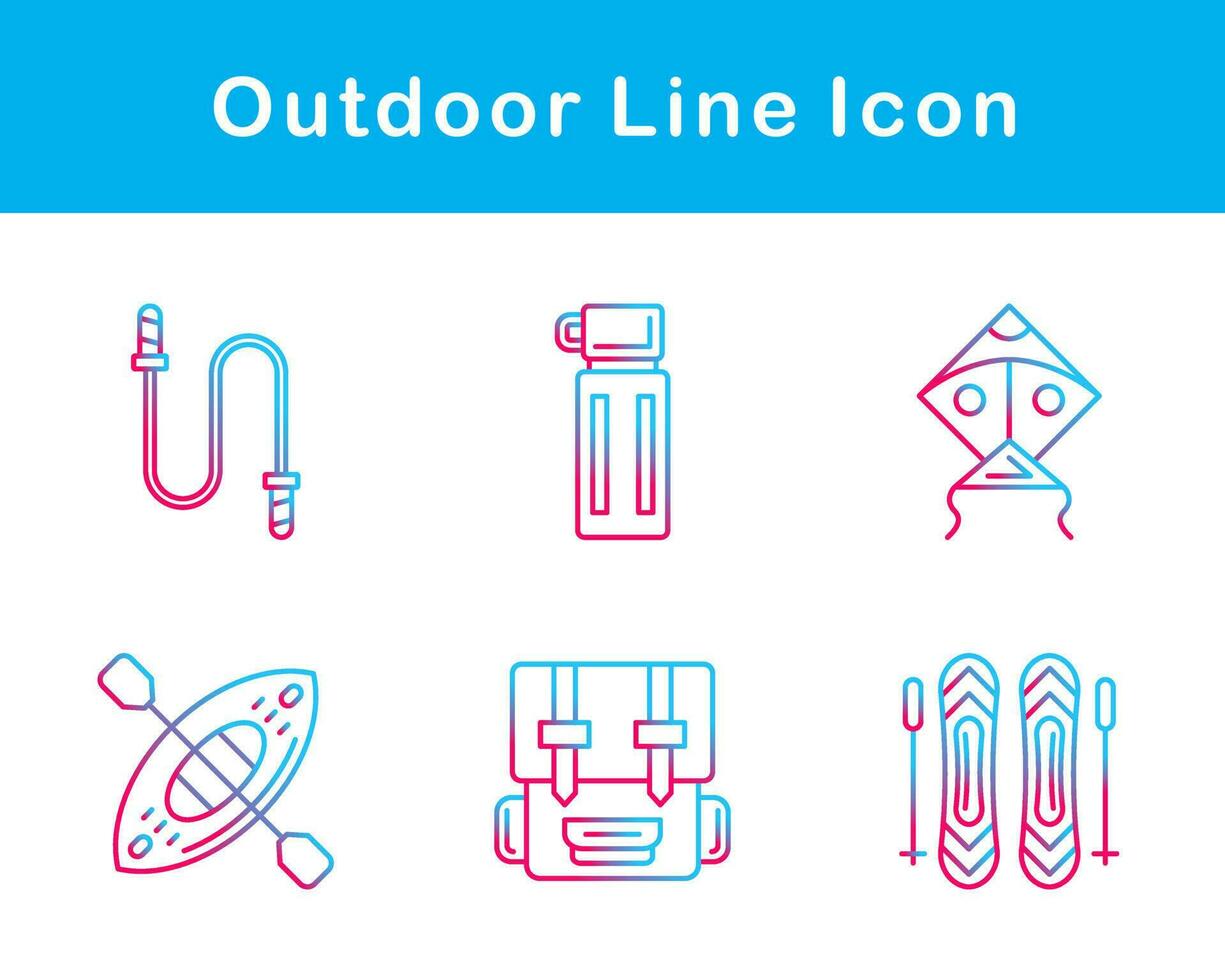 Outdoor Vector Icon Set