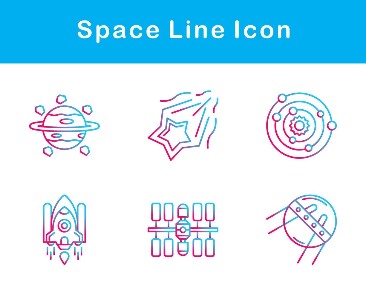 Space Vector Icon Set