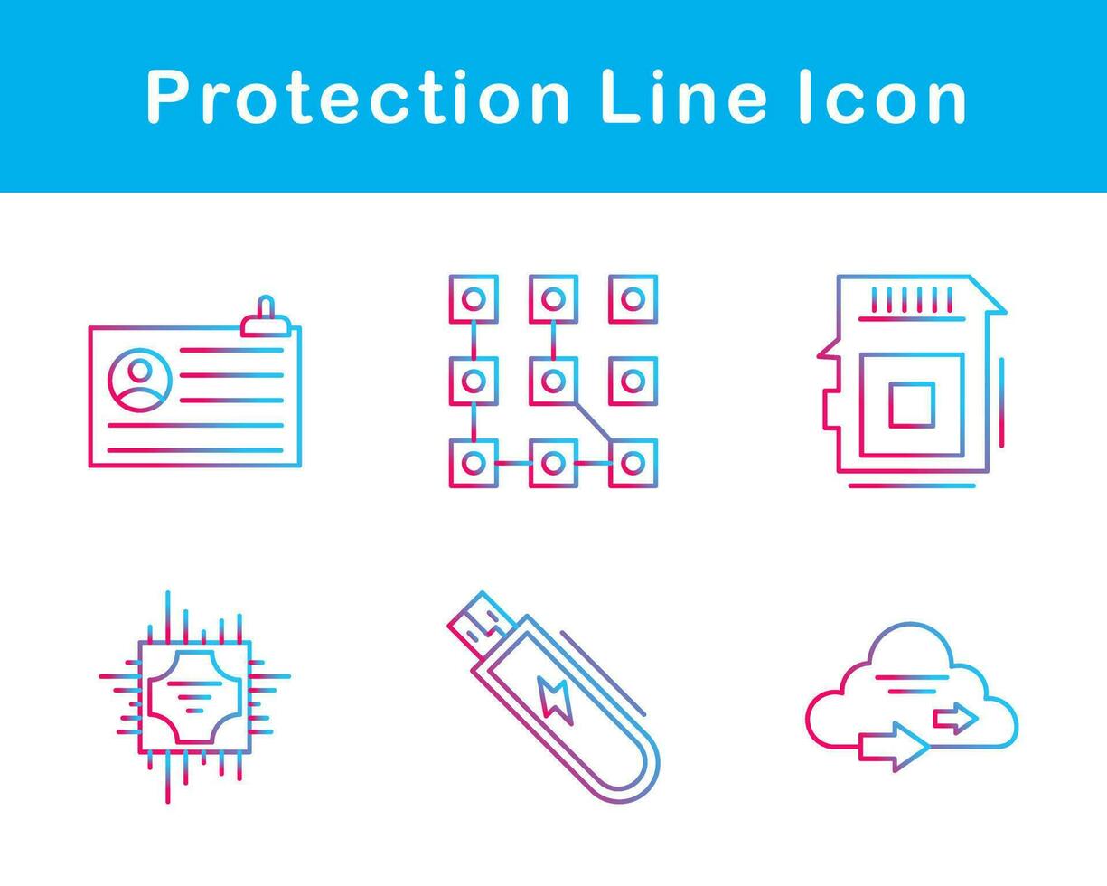 Protection Vector Icon Set