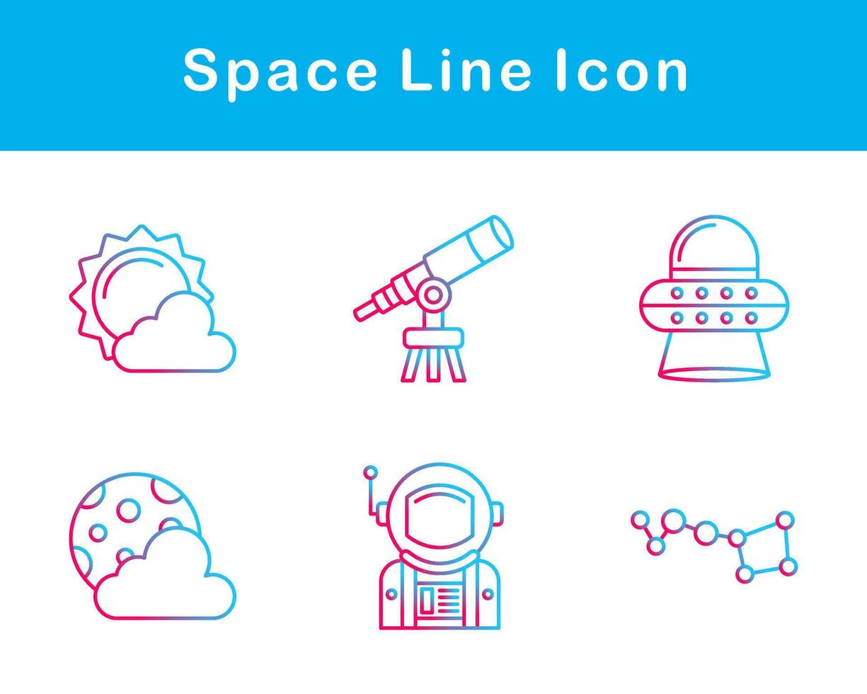 Space Vector Icon Set