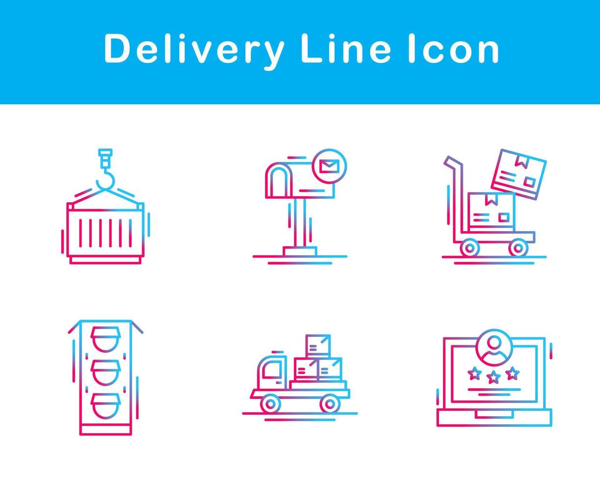 Delivery Vector Icon Set