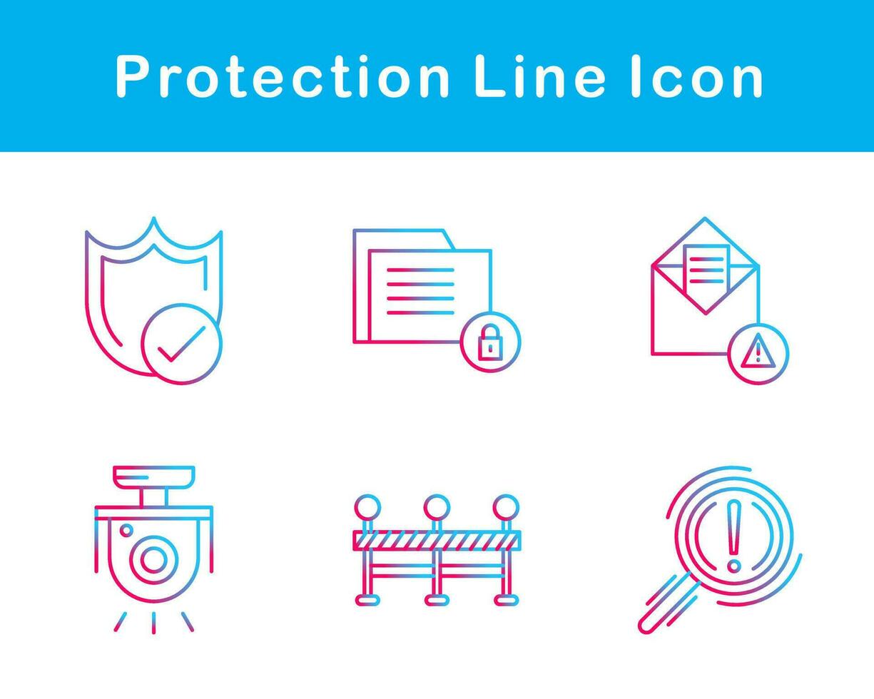Protection Vector Icon Set