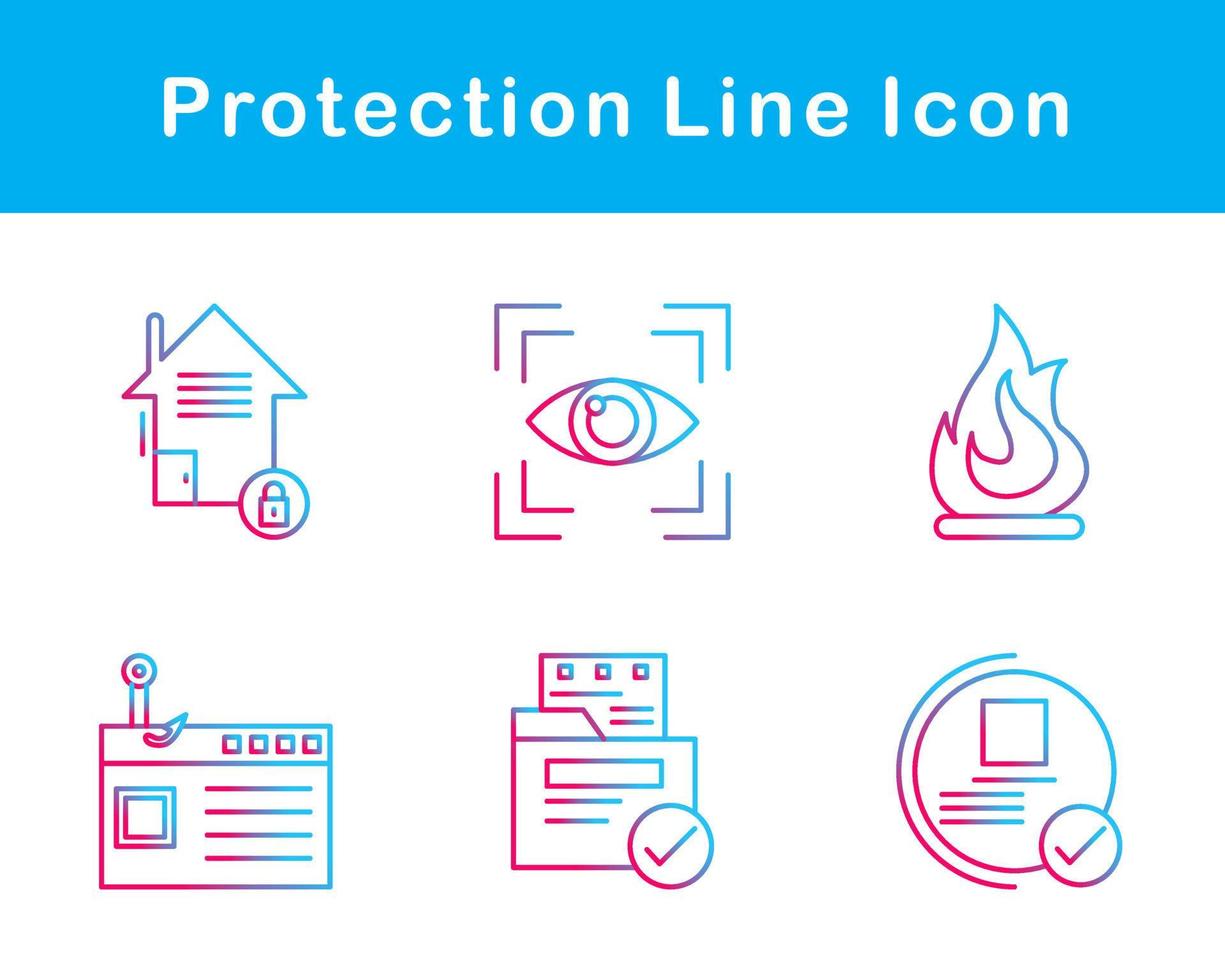 Protection Vector Icon Set