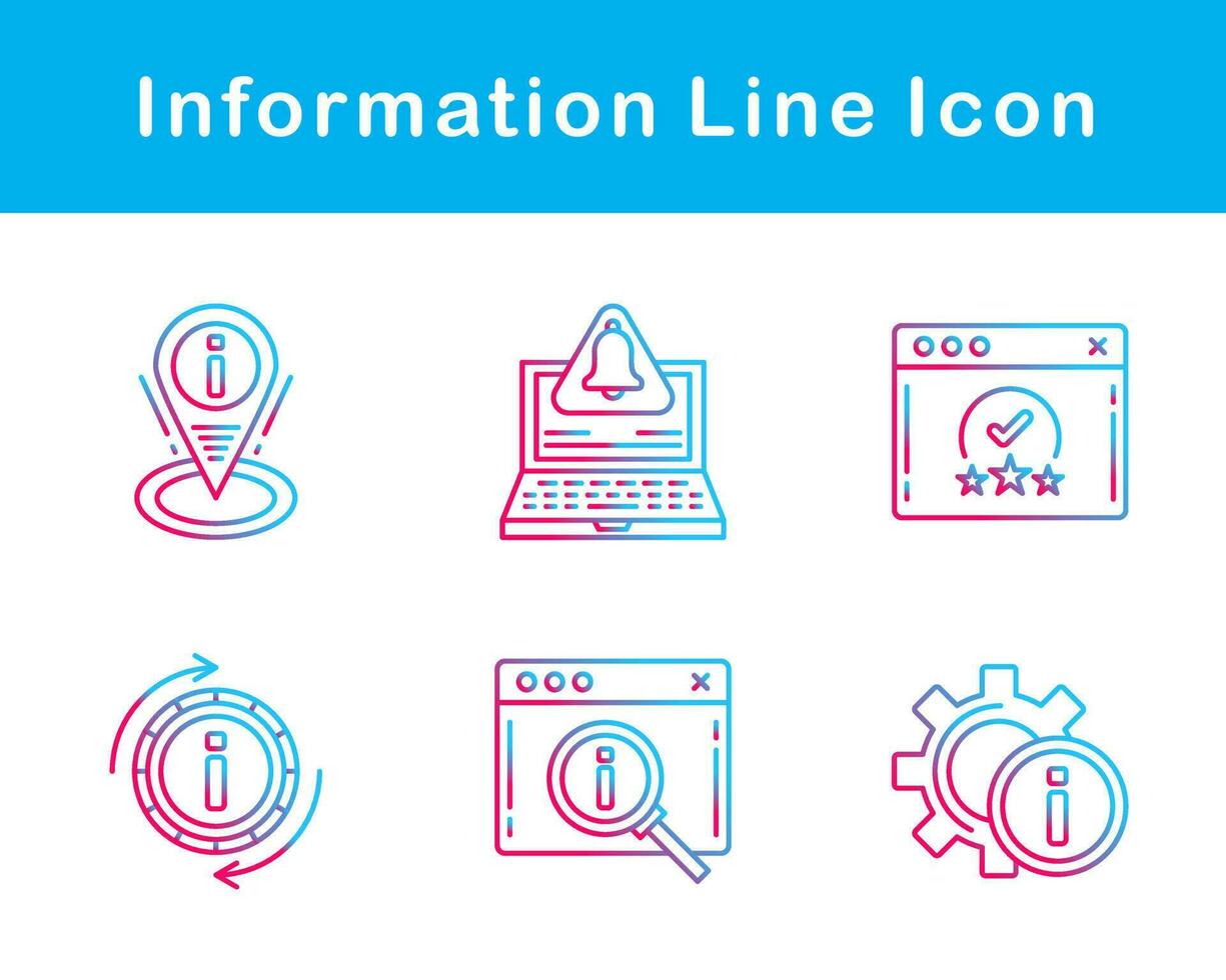 Information Vector Icon Set