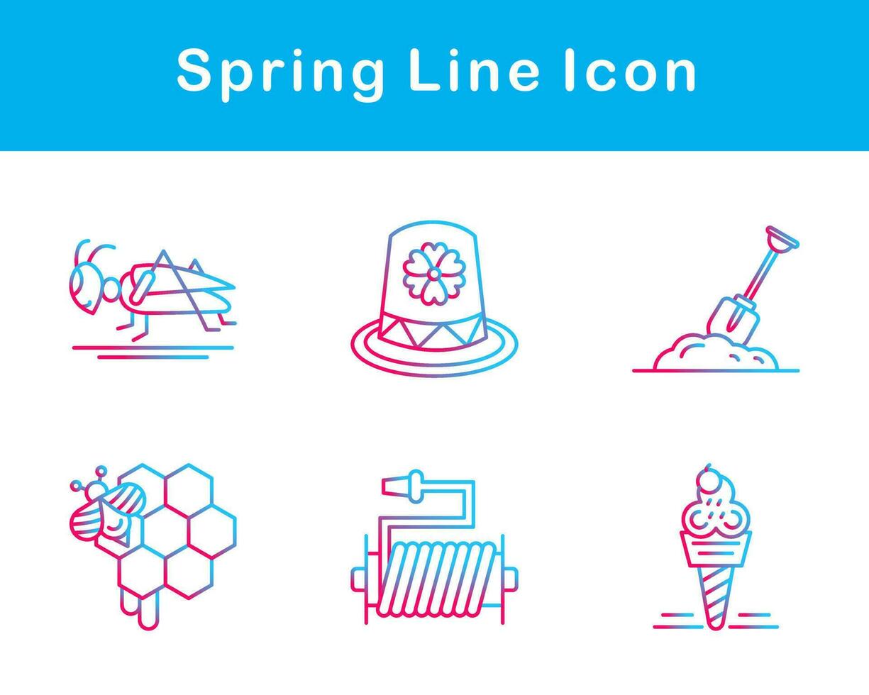 Spring Vector Icon Set