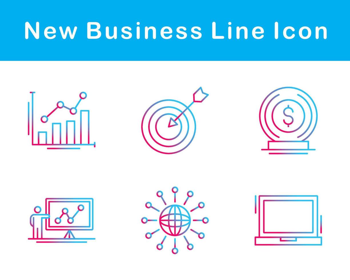 New Business Vector Icon Set