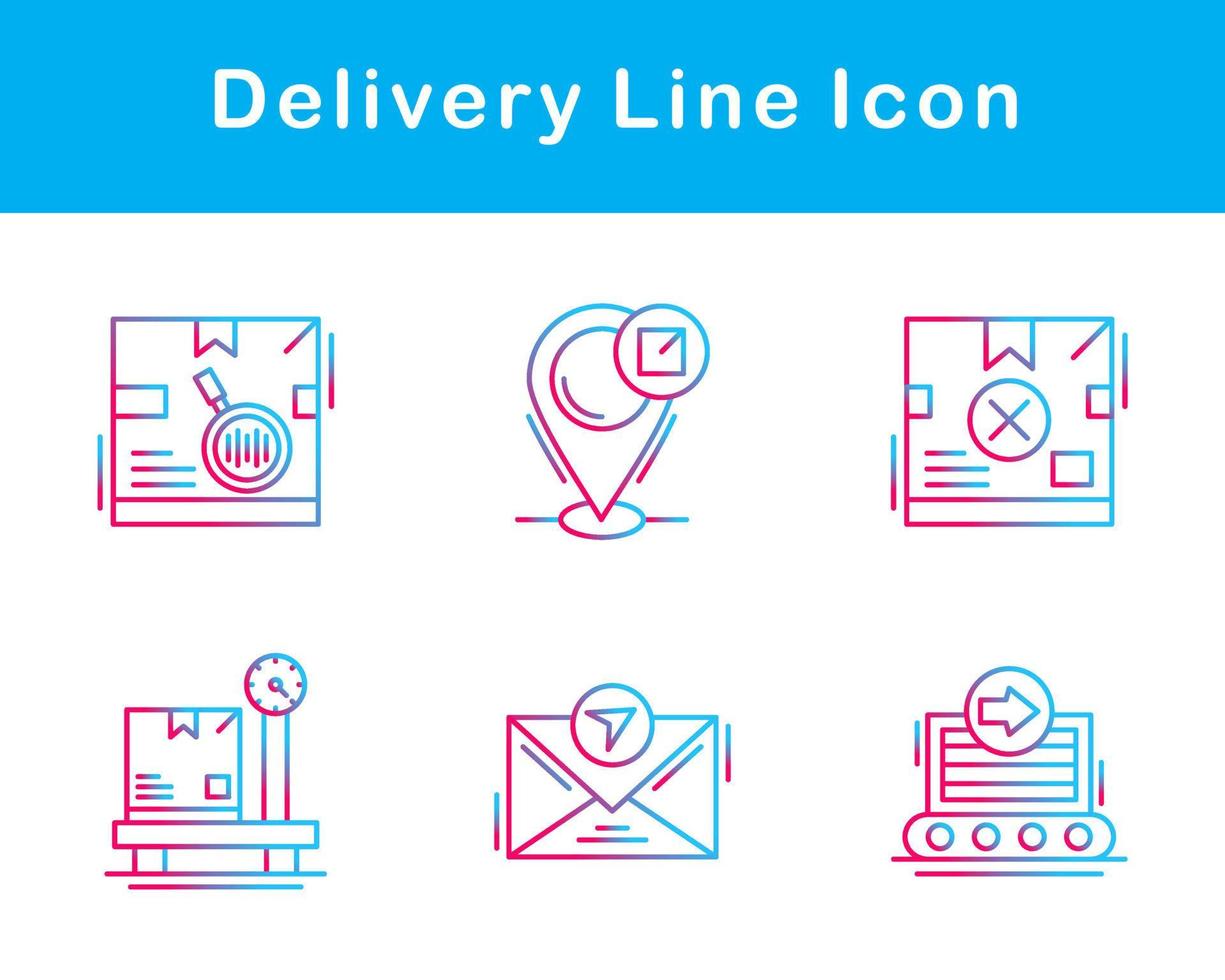 Delivery Vector Icon Set
