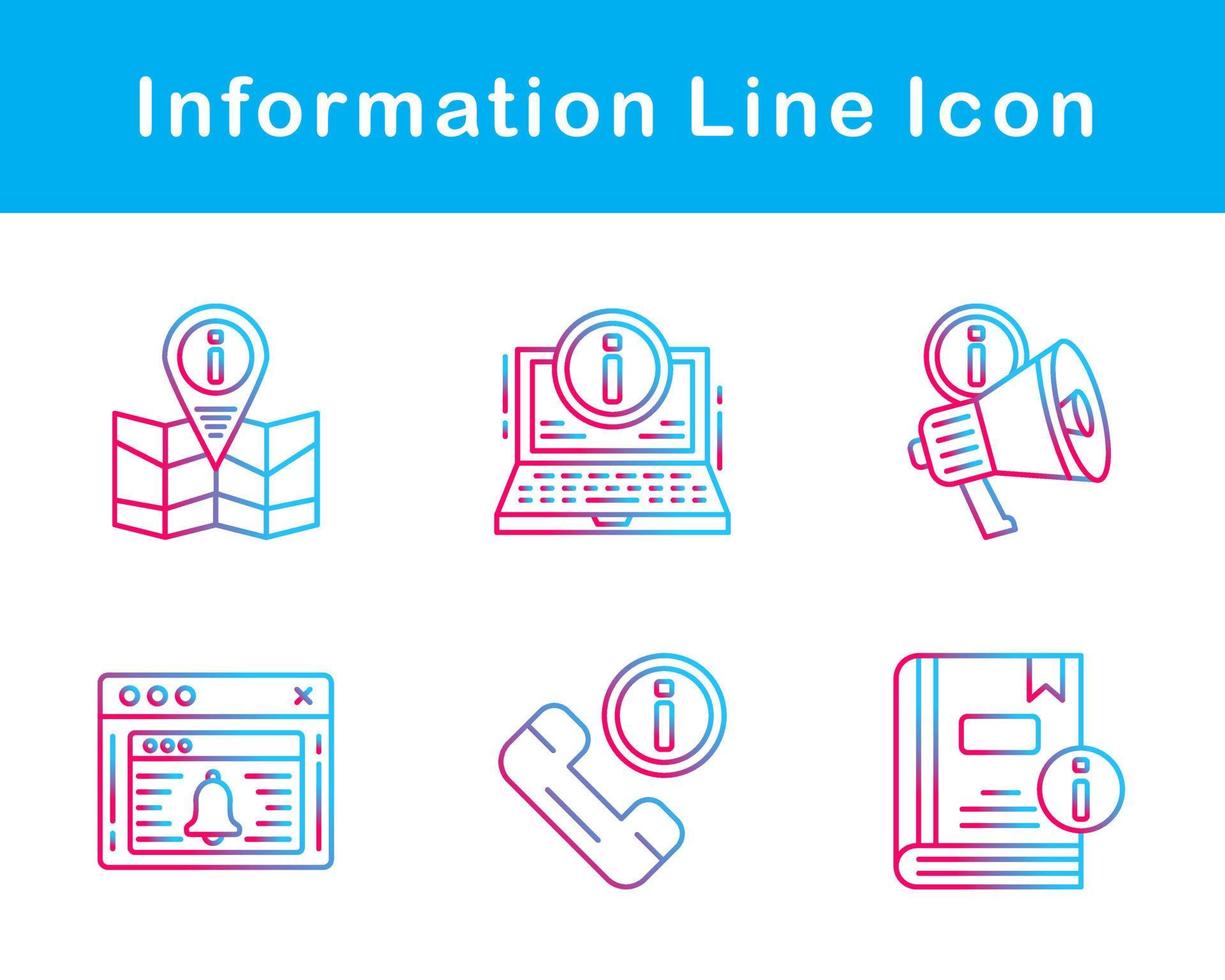Information Vector Icon Set