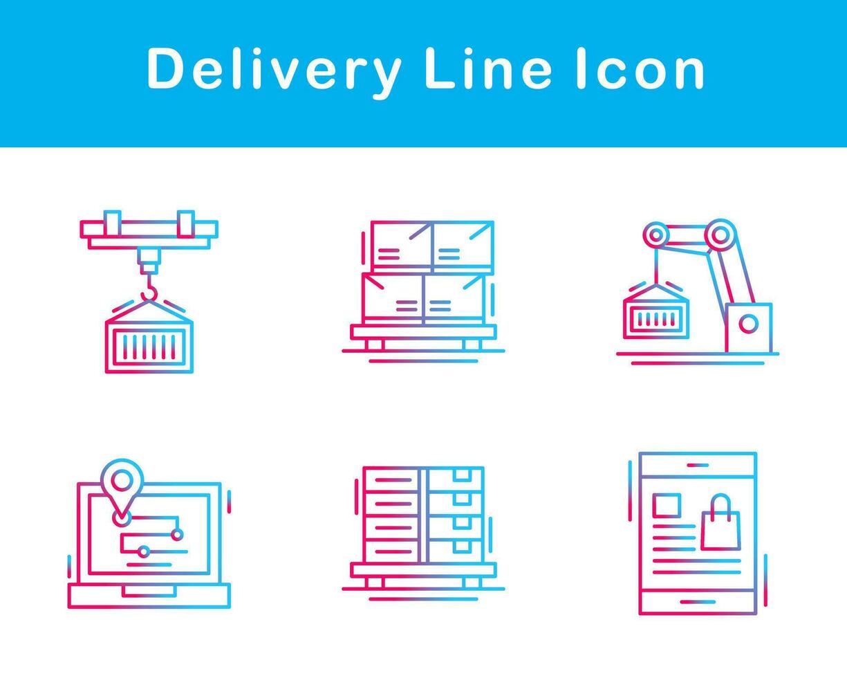 Delivery Vector Icon Set