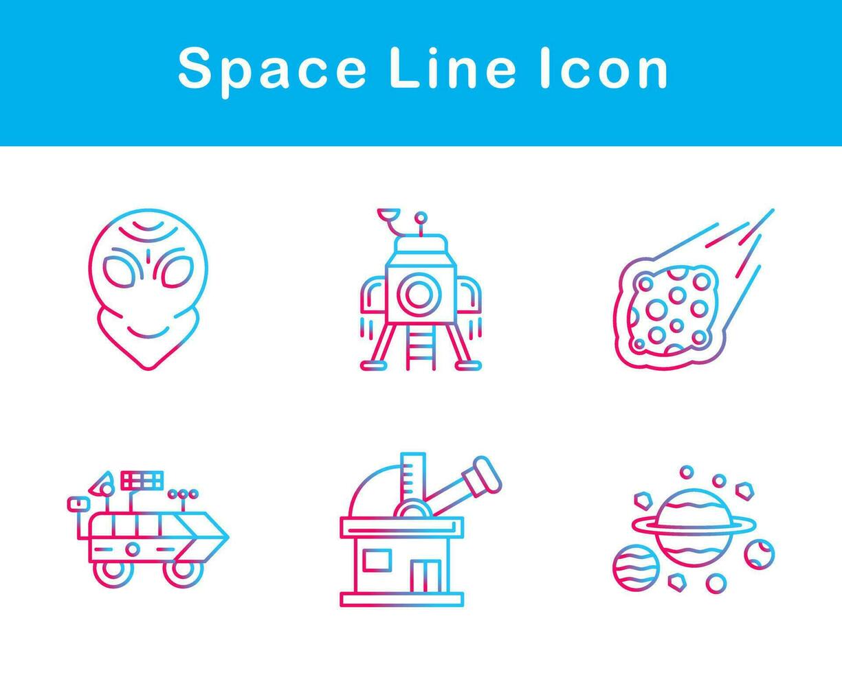 Space Vector Icon Set