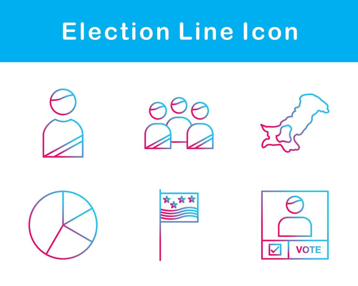 Election Vector Icon Set