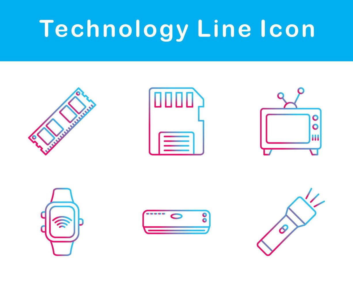 Technology Vector Icon Set