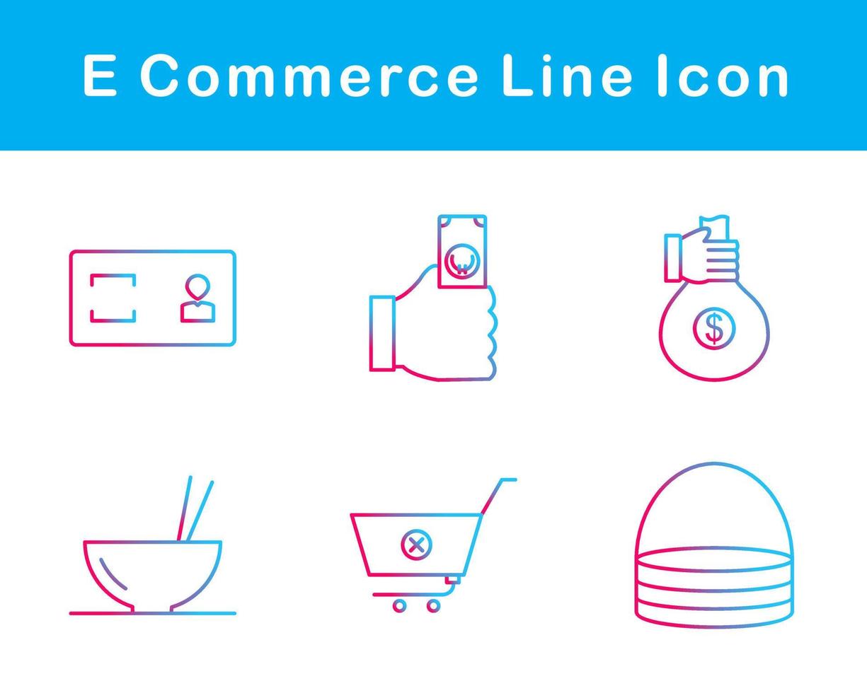 E Commerce Vector Icon Set