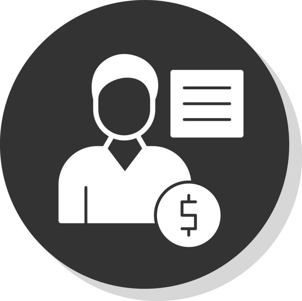 Employee Costs Vector Icon Design