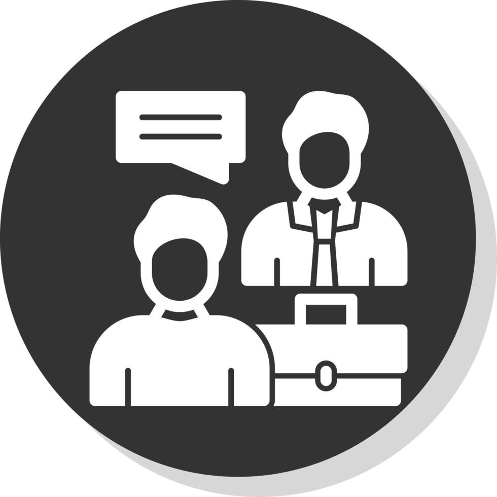 Consultant Vector Icon Design